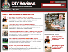 Tablet Screenshot of diyreviews.net